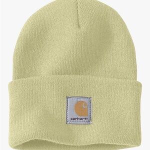 Carhartt Men's Knit Cuffed Beanie. Color Tender Greens